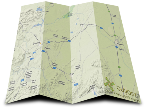 Conócenos - Quijost - Mapa de la zona
